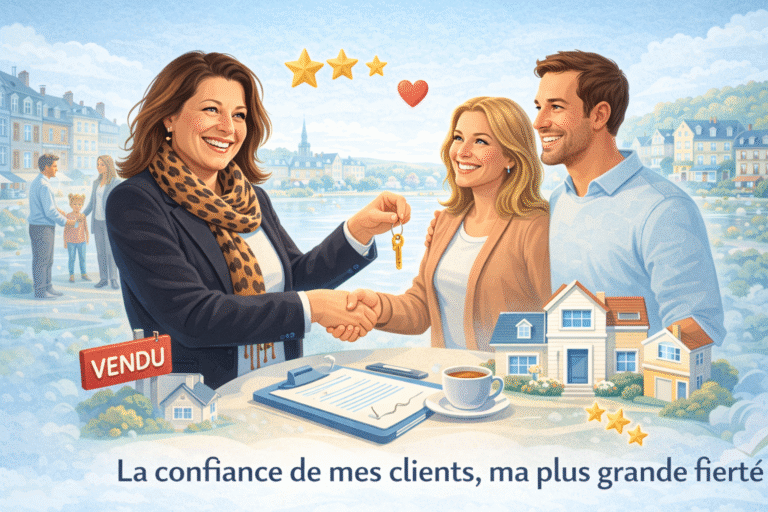 Une relation de confiance construite avec mes clients